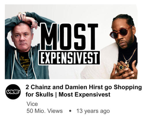 2 Chainz and Damien Hirst go Shopping for Skulls